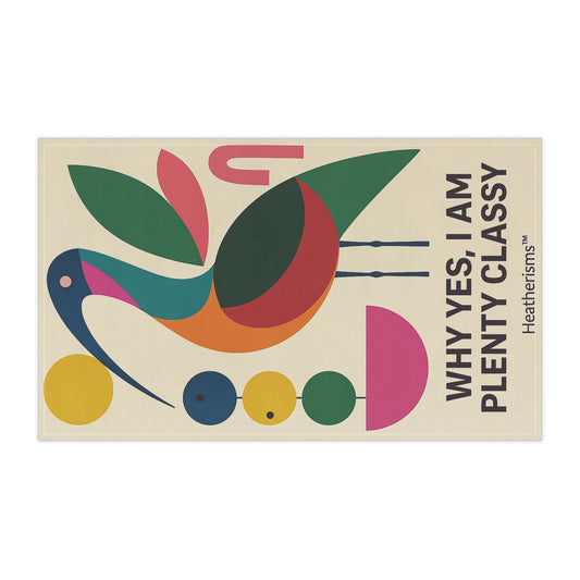 Chic Classy Tea Towels, Colorful Kitchen Decor, Gift for Home Chefs, Funky Cooking Accessories, Stylish Dish Drying Towels