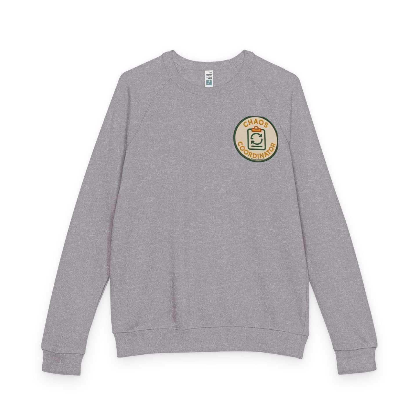 Professional Warrior™ French Terry Crewneck Sweatshirt – Caregiver & Resilience Badge Pullover | Robbins Nest Alliance French Terry Crewneck Sweatshirt, Cozy Casual Wear, Perfect Gift for Friends, Everyday Style, Easy Layering Options
