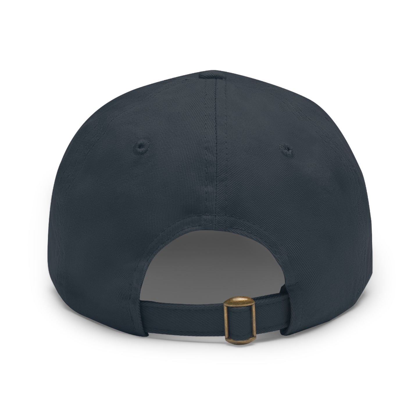 G.H.O.S.T. OPS Dad Hat, Stylish Black Cap with Leather Patch, Trendy Accessories for Dads, Gifts for Men, Casual Wear