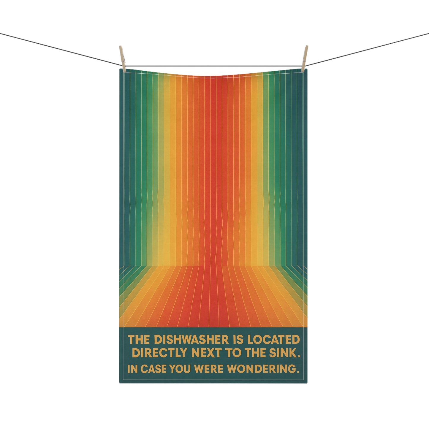"Sink Logic" Tea Towel -- Heatherisms Collection