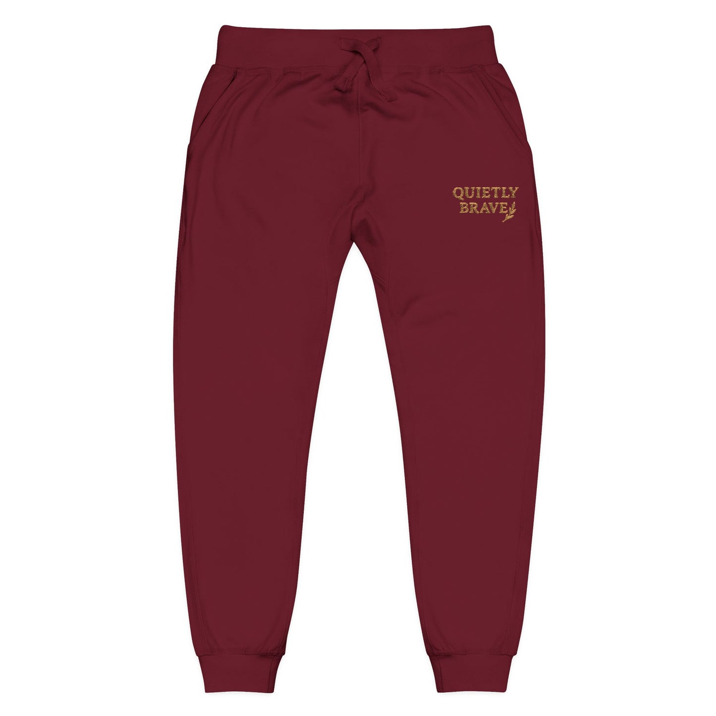 Quietly Brave Fleece Sweatpants – Nestled Grace