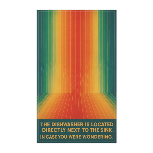 "Sink Logic" Tea Towel -- Heatherisms Collection