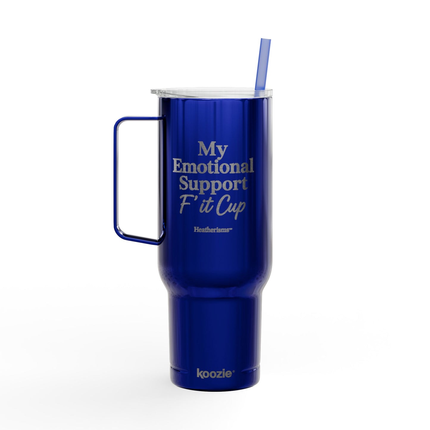 My Emotional Support F-it Cup, 40oz Travel Mug, Personalized Drinkware, Gift for Friends, Funny Coffee Cup