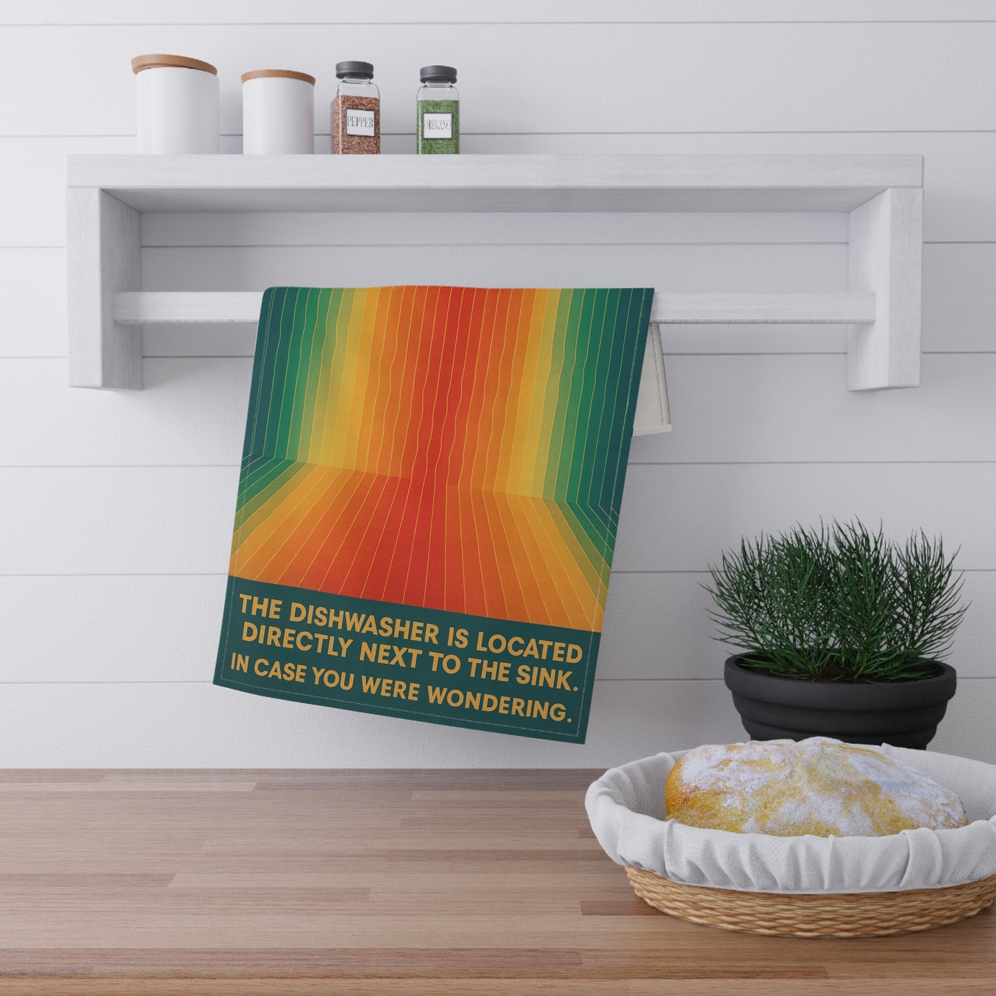 "Sink Logic" Tea Towel -- Heatherisms Collection