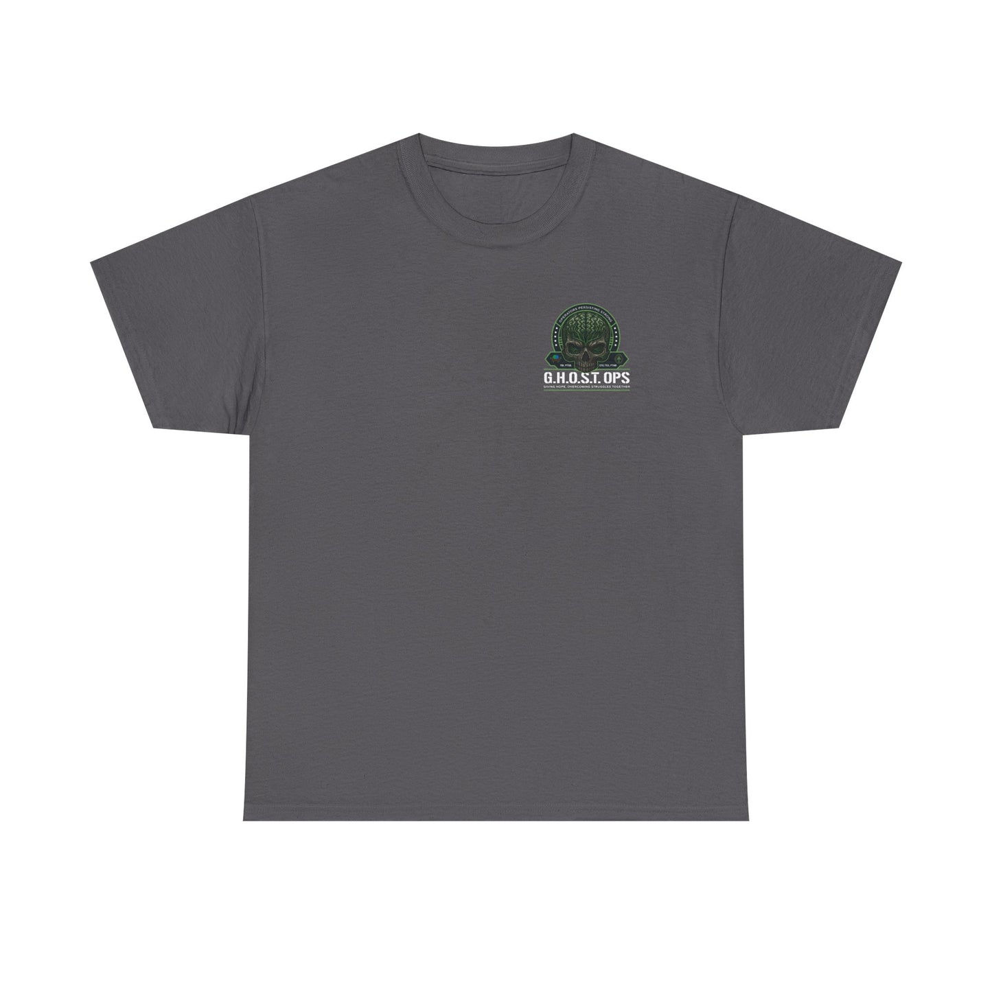 G.H.O.S.T OPS Veteran Tee -- Tactical Cotton Shirt for Everyday Resilience, Strength and Style