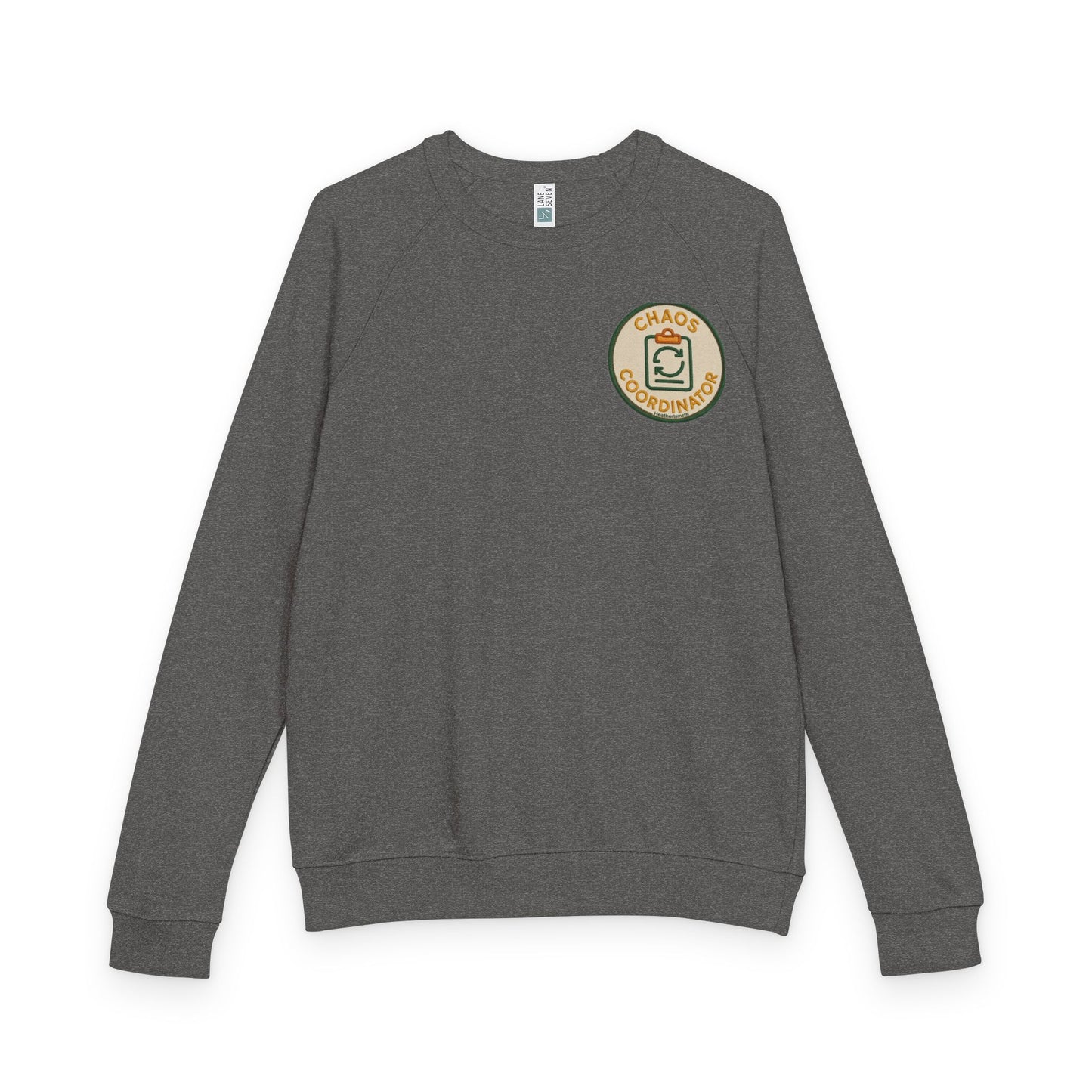 Professional Warrior™ French Terry Crewneck Sweatshirt – Caregiver & Resilience Badge Pullover | Robbins Nest Alliance French Terry Crewneck Sweatshirt, Cozy Casual Wear, Perfect Gift for Friends, Everyday Style, Easy Layering Options