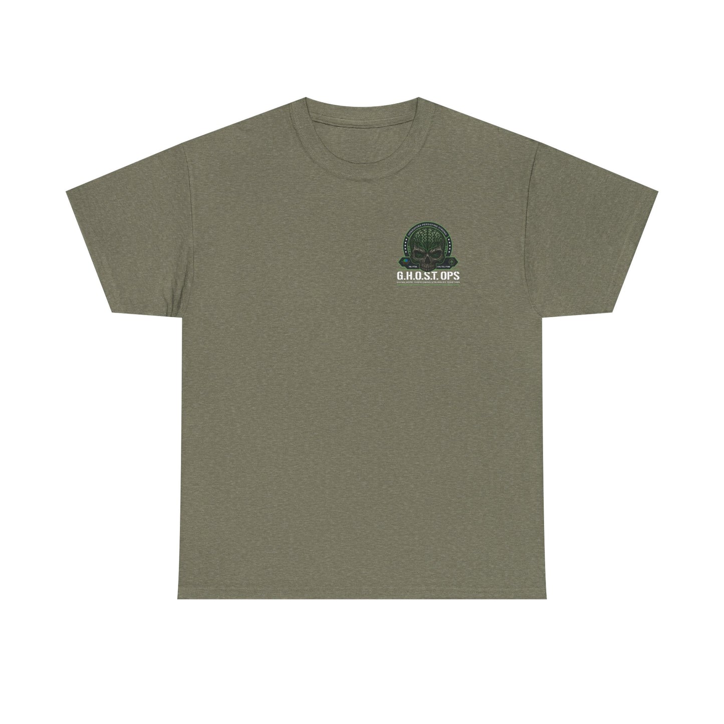 G.H.O.S.T OPS Veteran Tee -- Tactical Cotton Shirt for Everyday Resilience, Strength and Style