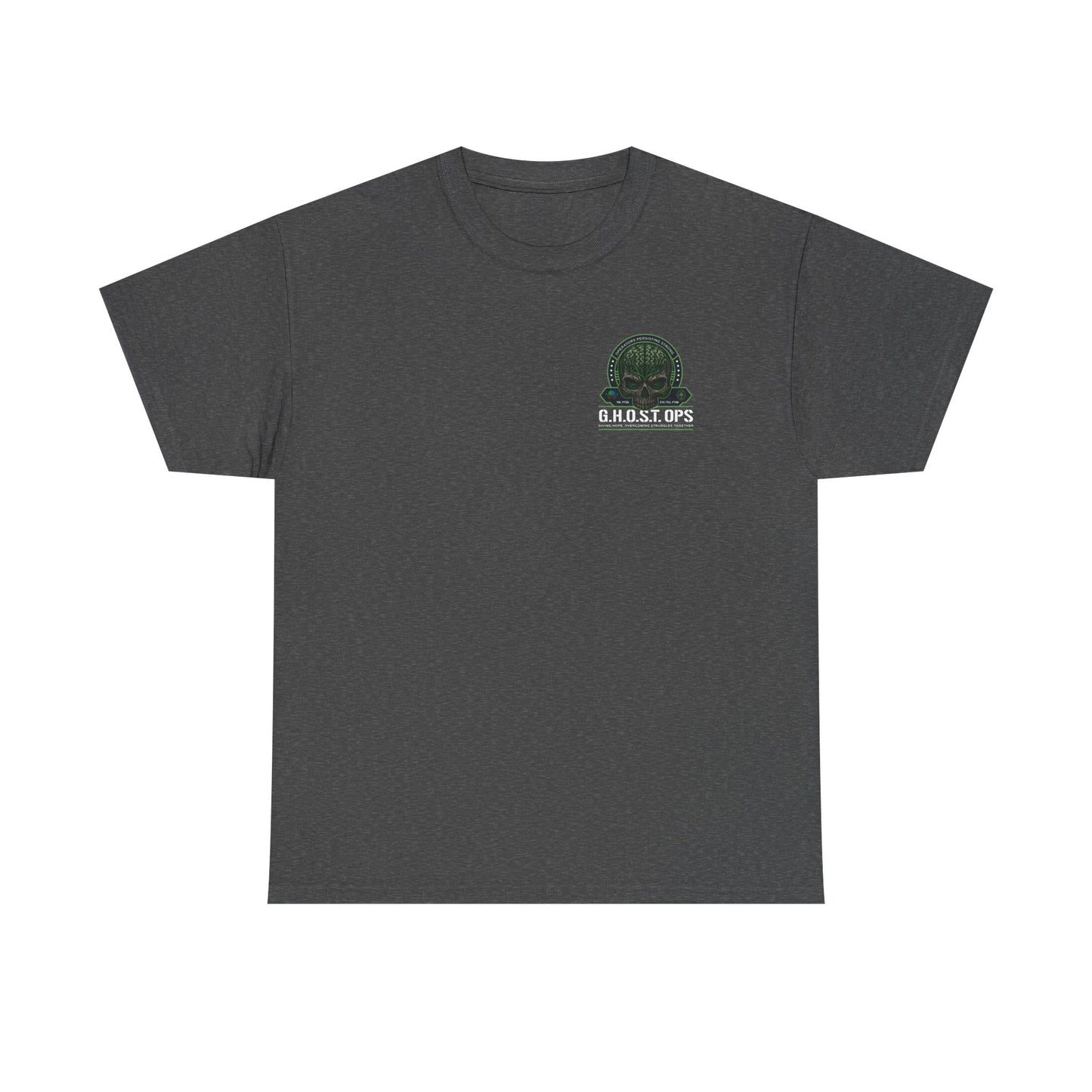 G.H.O.S.T OPS Veteran Tee -- Tactical Cotton Shirt for Everyday Resilience, Strength and Style