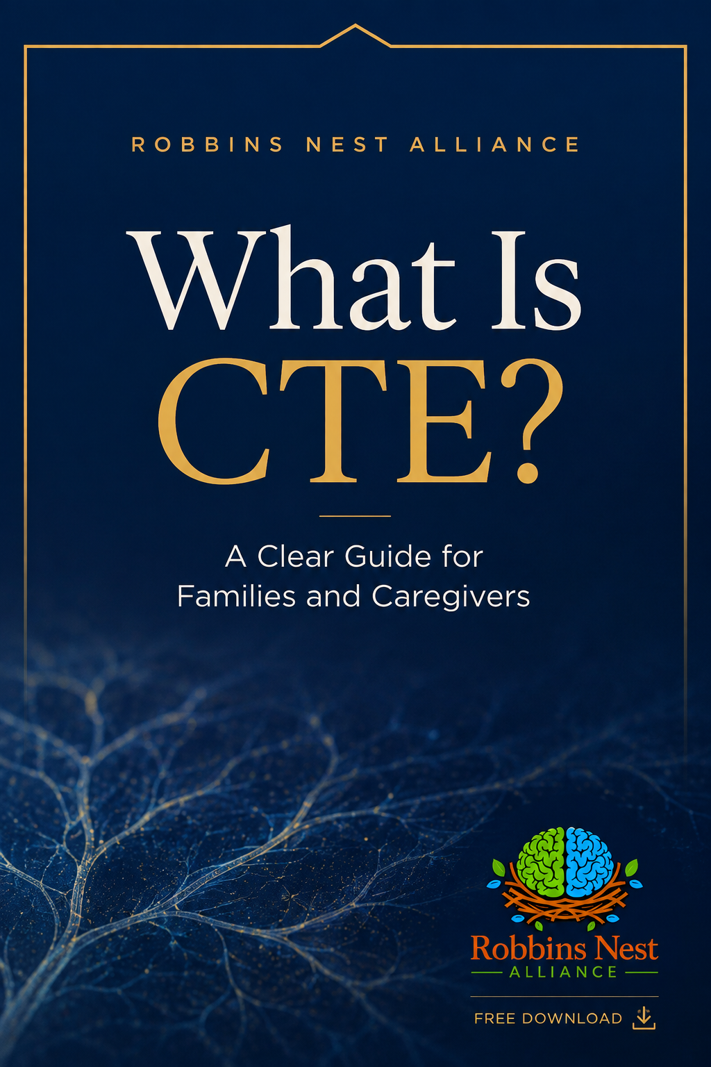 What Is CTE? Caregiver Guide (PDF)