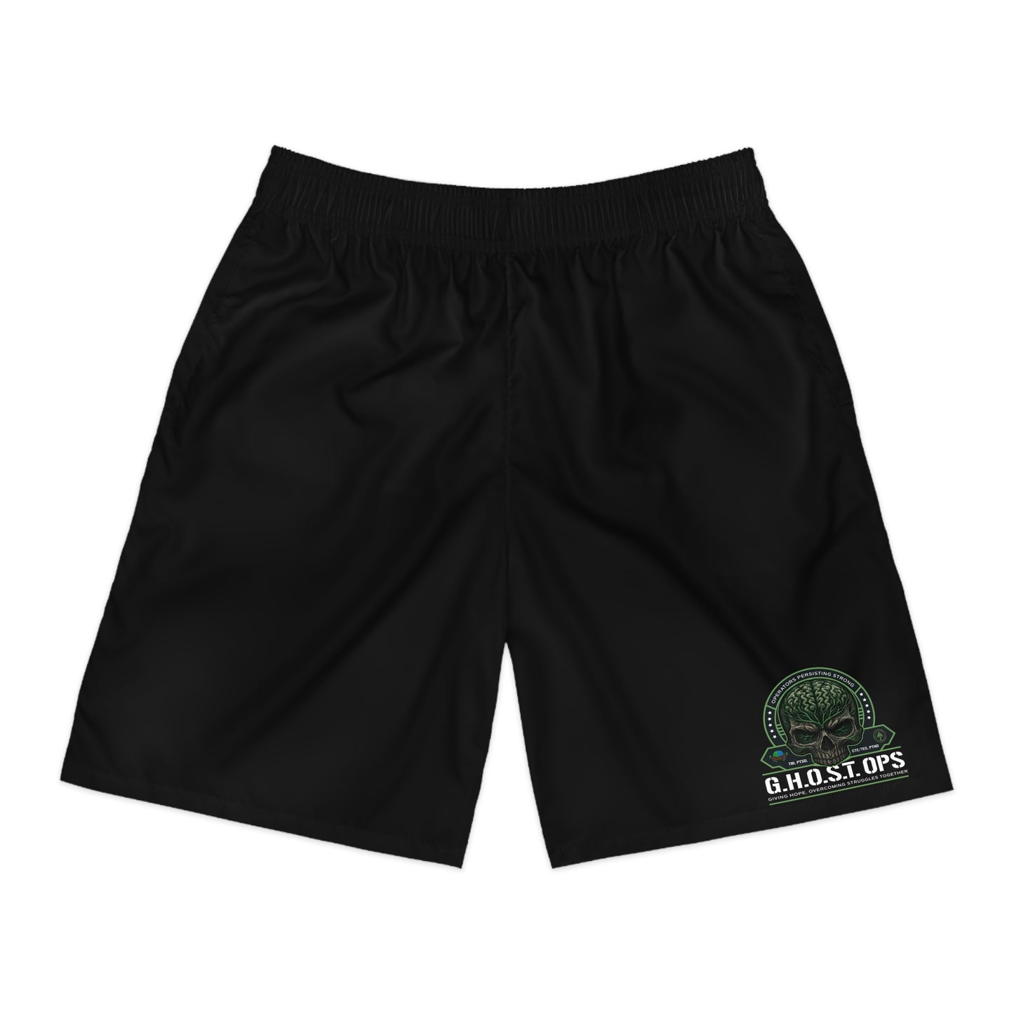 G.H.O.S.T. OPS Men's Jogger Shorts -Casual Sportswear, Summer Workout Gear, Everyday Comfort, Ideal for Active Lifestyle, Gift for Him