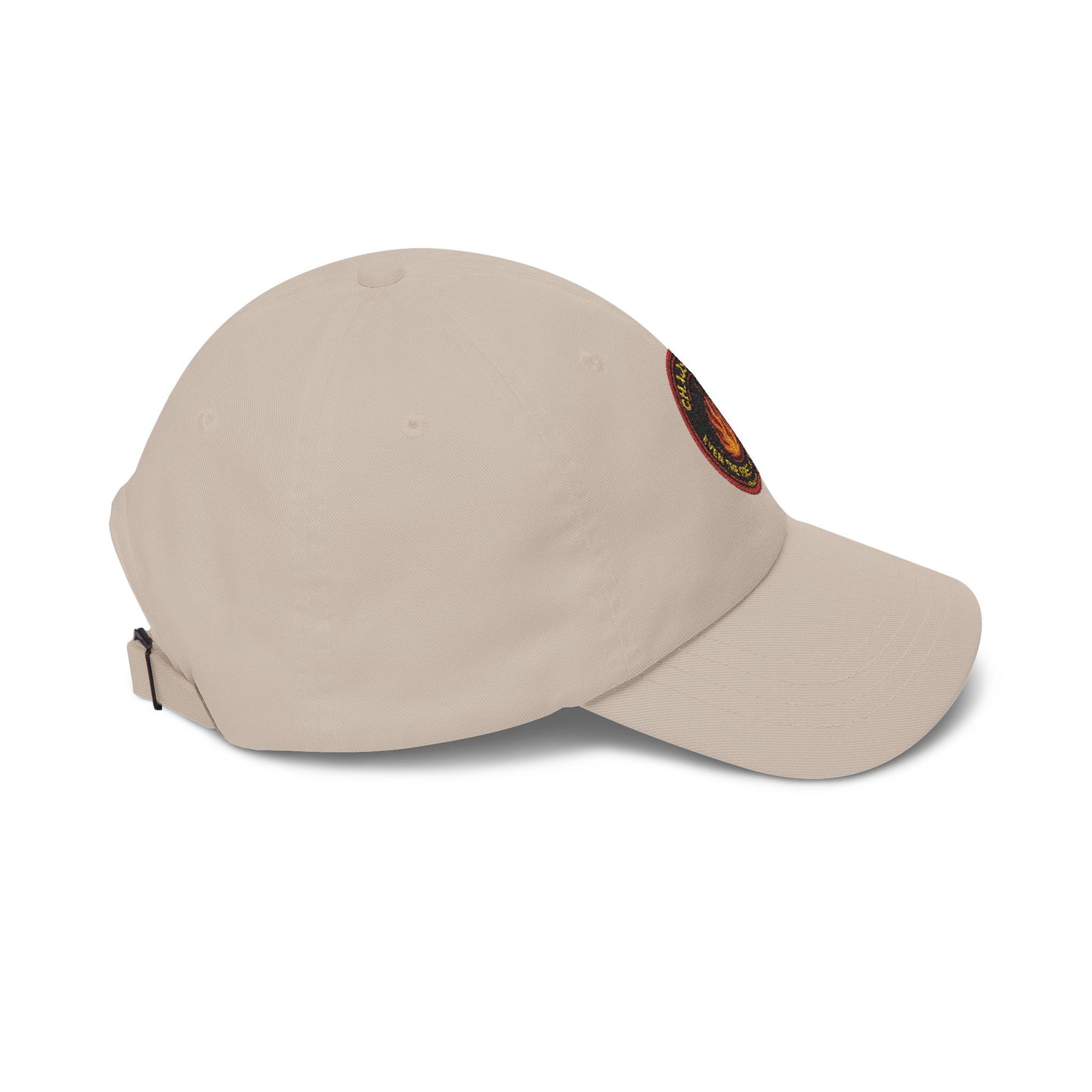 CHAOS BOSS Dad Hat | Embroidered Firefighter-Inspired Cap | Heatherisms™ Collection