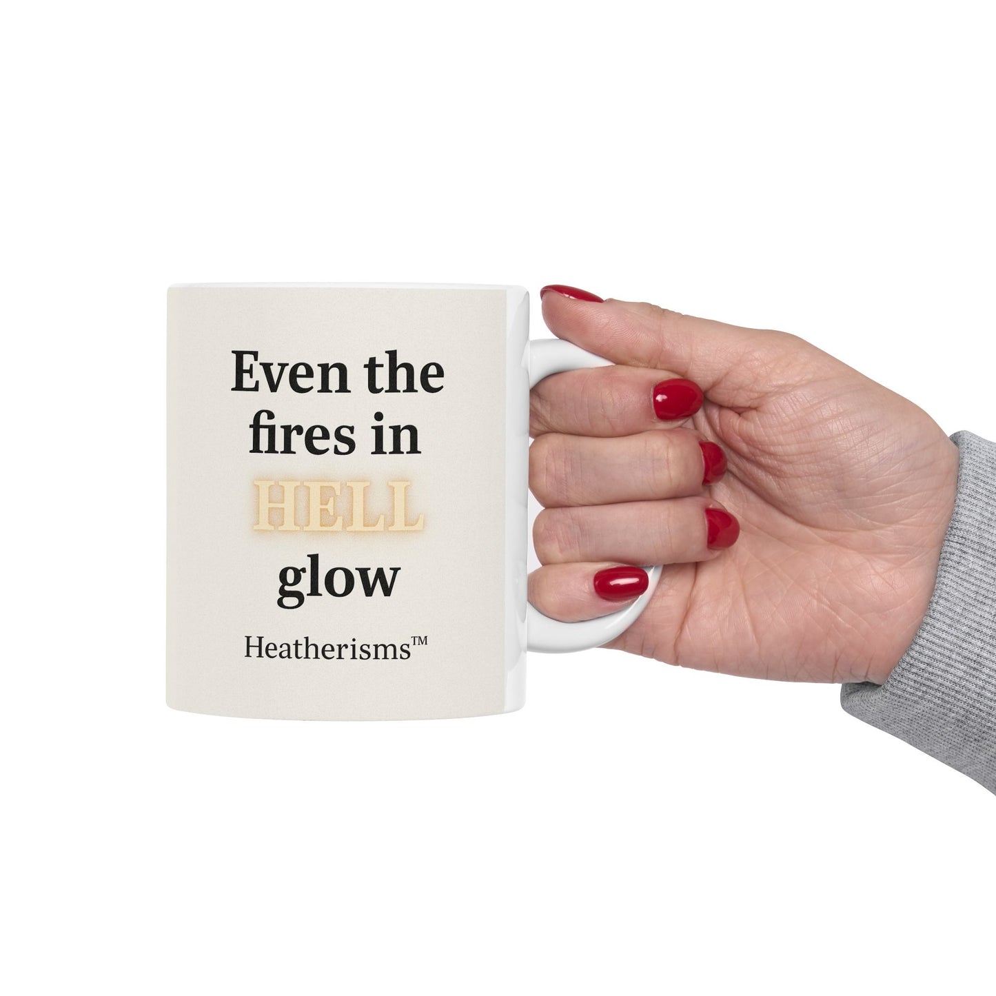 Coffee Chaos Ceramic Mug - Motivational Quote 11oz & 15oz