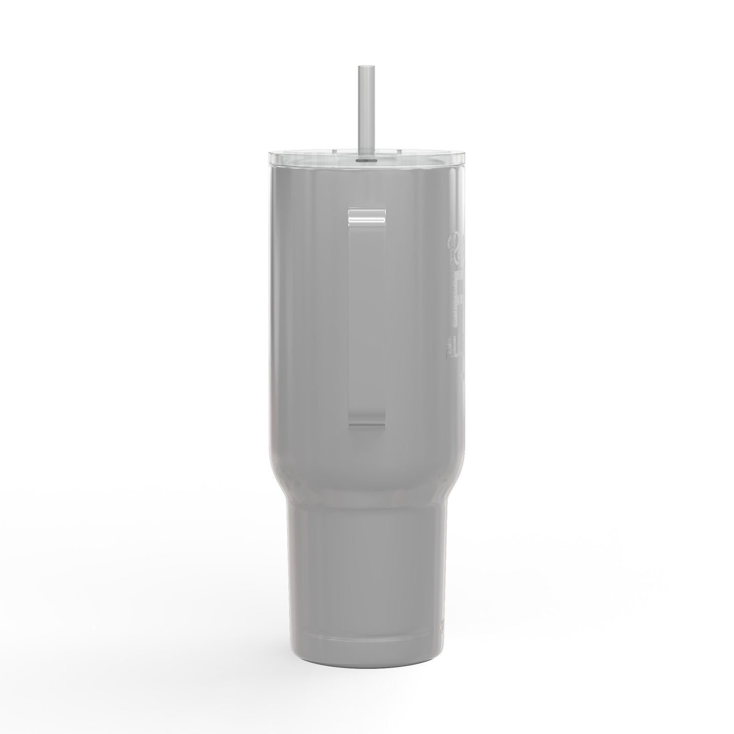 Hydrated as F’ it – 40oz Stainless Steel Tumbler with Lid, Straw & Handle for Ice Coffee, Personalized Gift for Friends, Travel Mug for Outdoor Activities