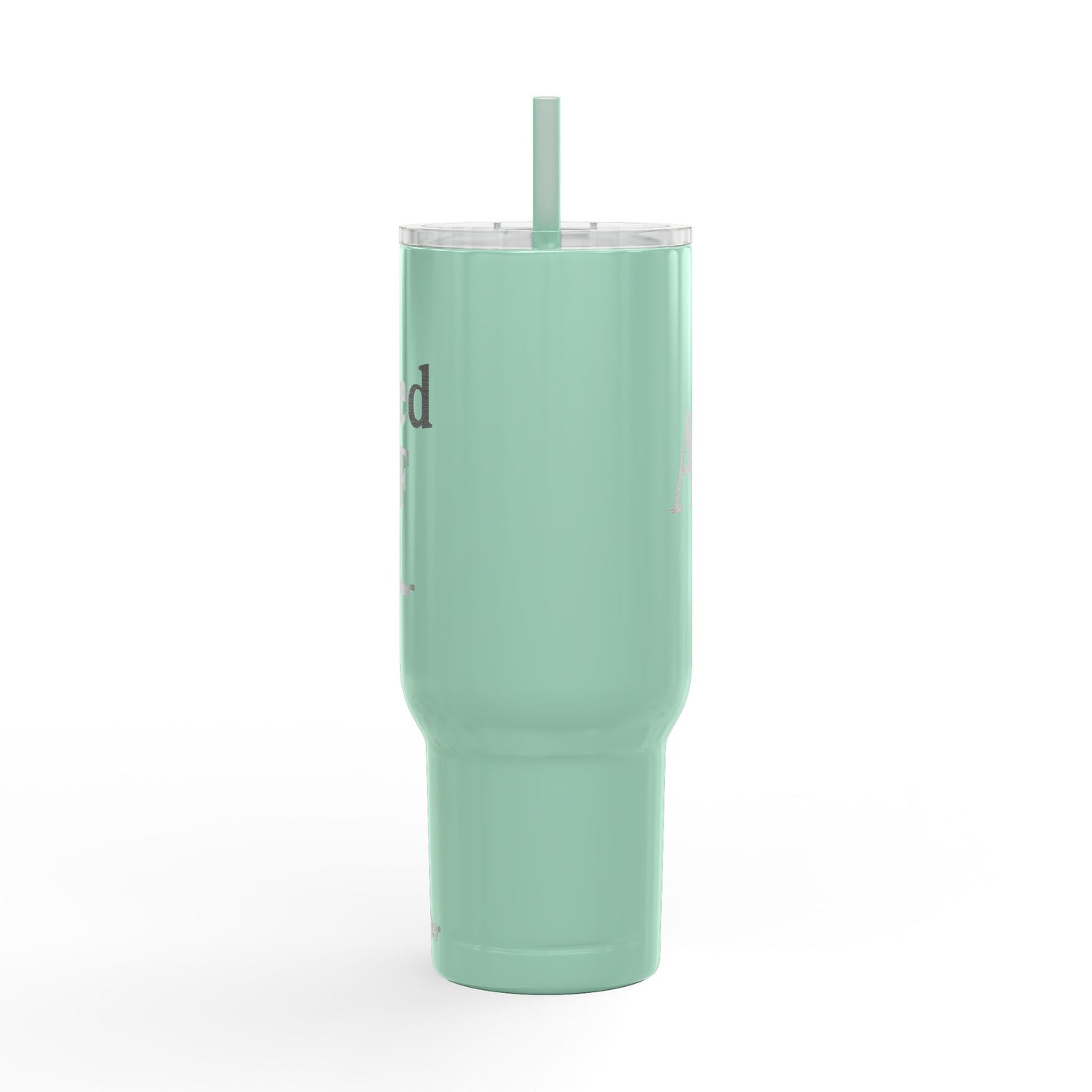 Tired AF – 40oz Insulated Stainless Steel Tumbler with Lid & Straw