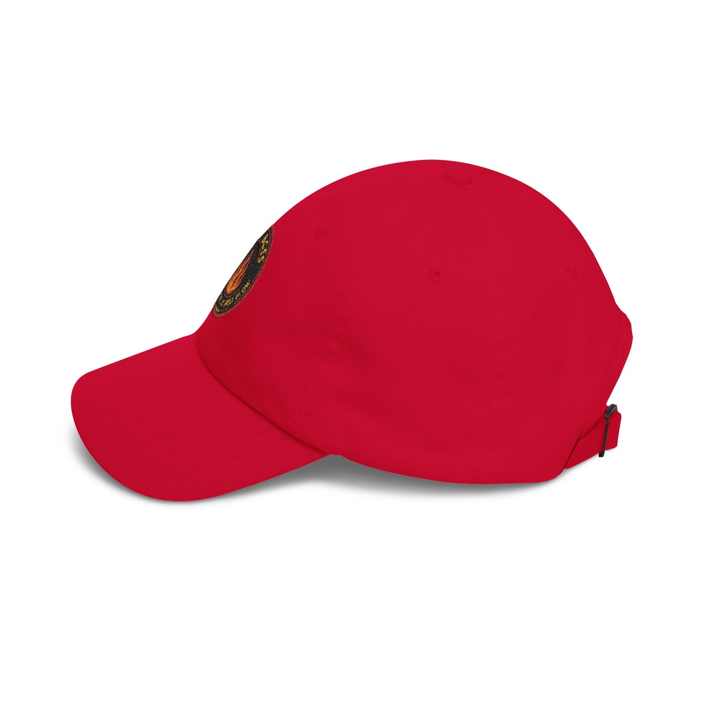 CHAOS BOSS Dad Hat | Embroidered Firefighter-Inspired Cap | Heatherisms™ Collection