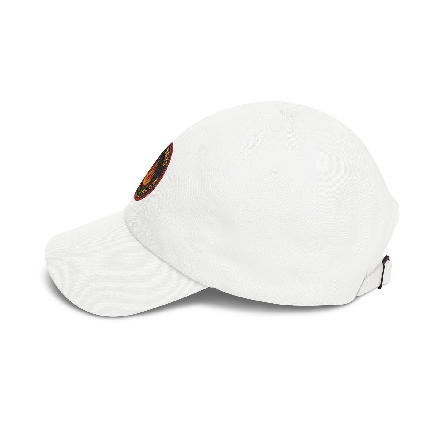 CHAOS BOSS Dad Hat | Embroidered Firefighter-Inspired Cap | Heatherisms™ Collection