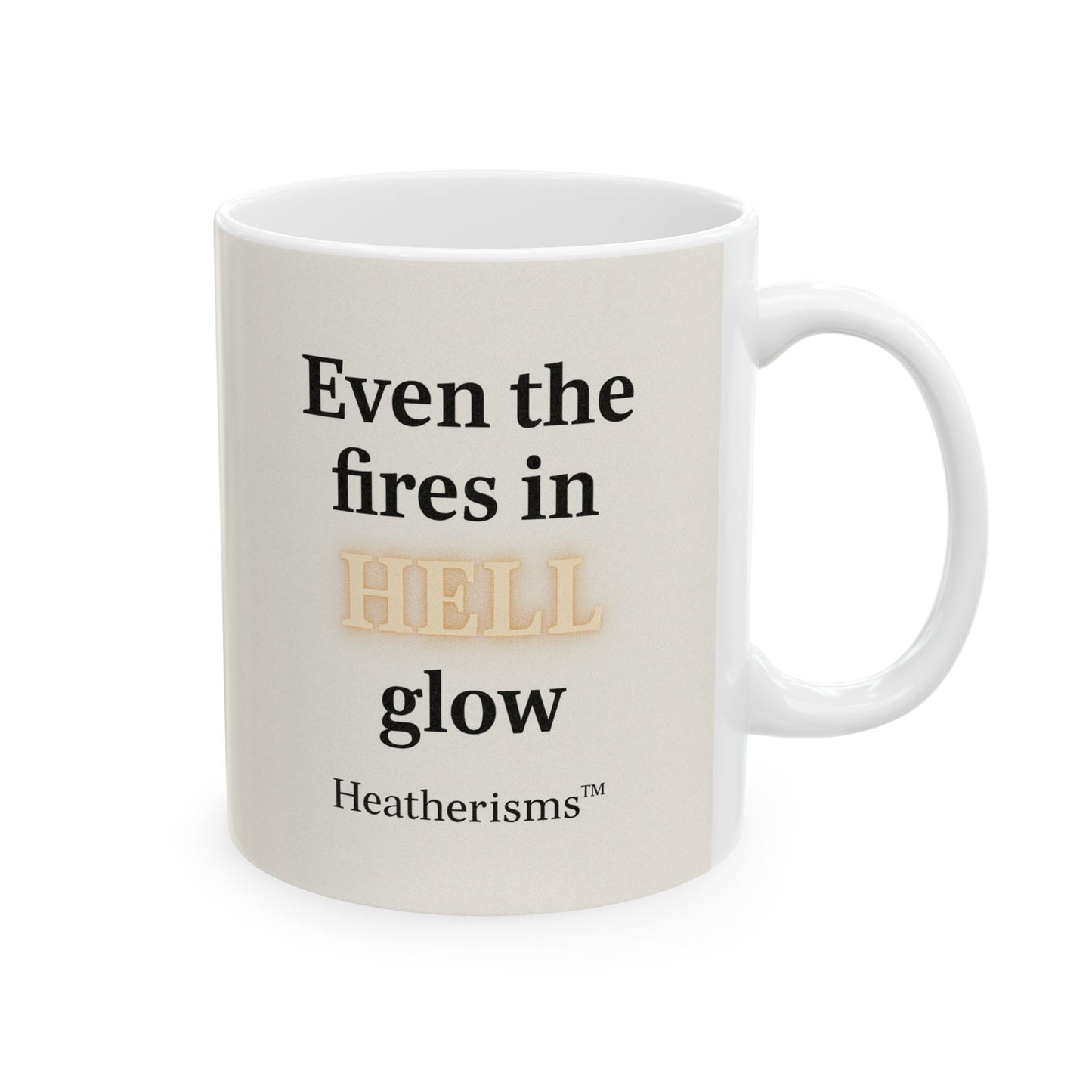 Coffee Chaos Ceramic Mug - Motivational Quote 11oz & 15oz