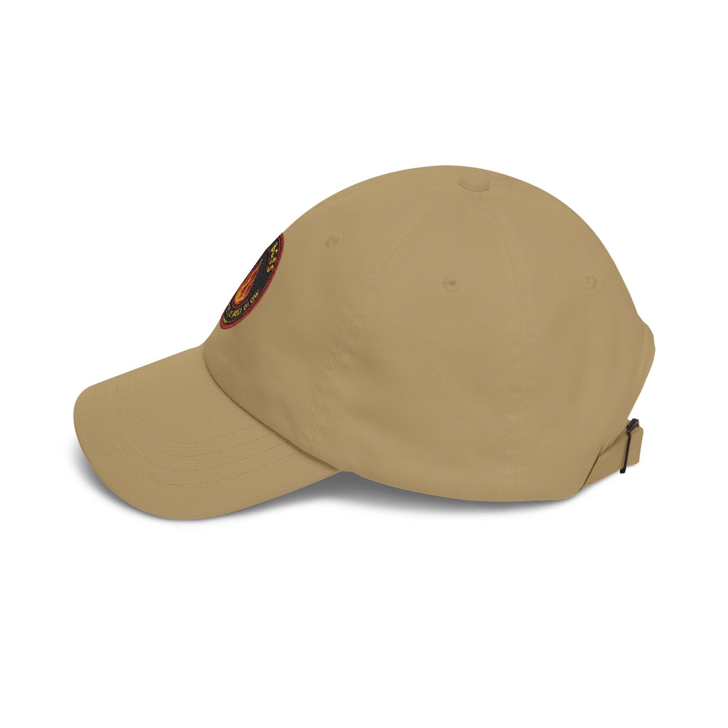 CHAOS BOSS Dad Hat | Embroidered Firefighter-Inspired Cap | Heatherisms™ Collection