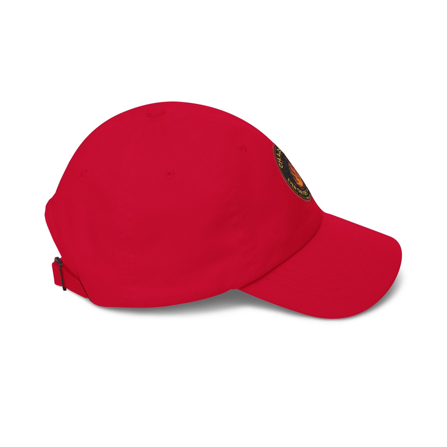 CHAOS BOSS Dad Hat | Embroidered Firefighter-Inspired Cap | Heatherisms™ Collection