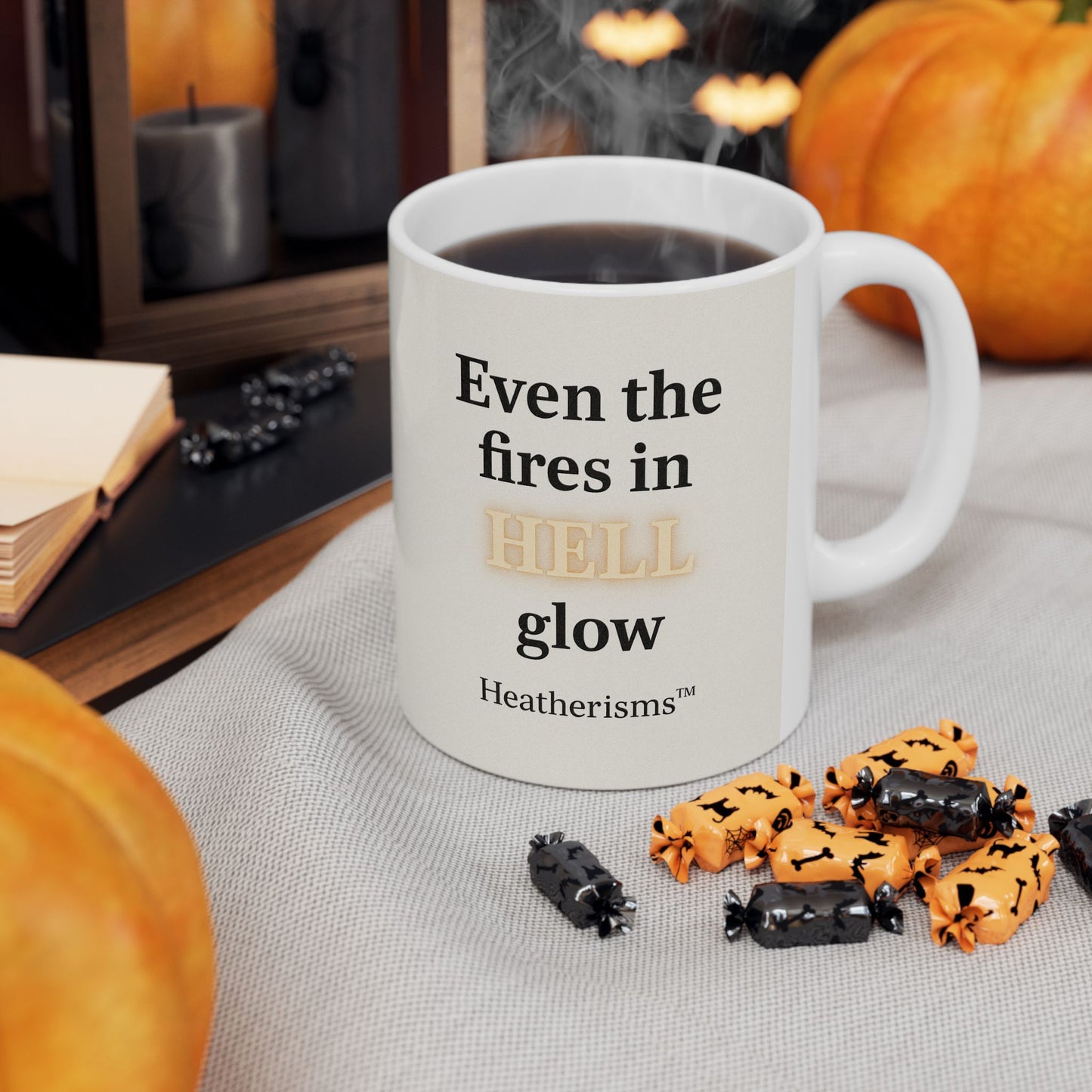 Coffee Chaos Ceramic Mug - Motivational Quote 11oz & 15oz