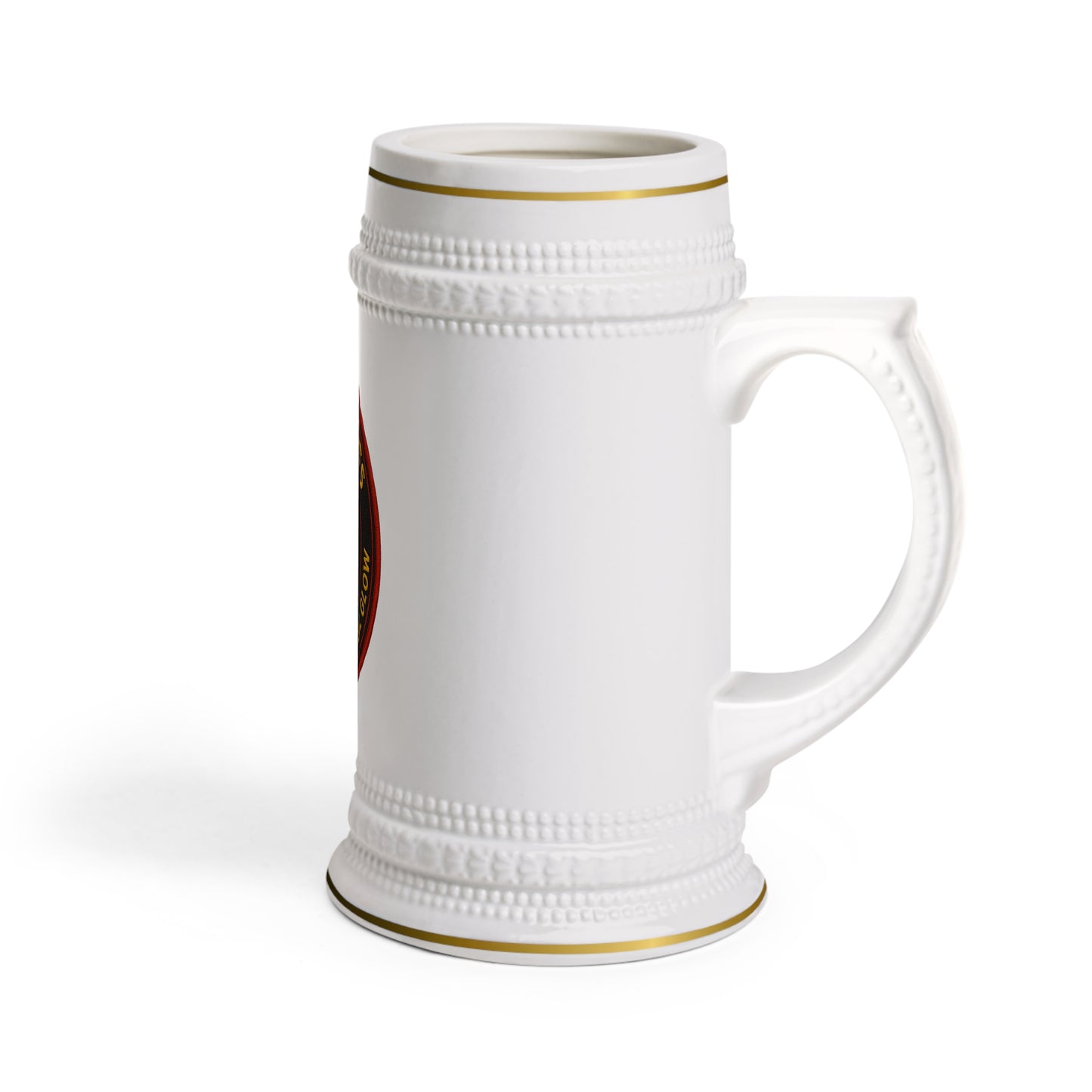 Chaos Boss Firehouse Stein | 22 oz Ceramic Beer Mug
