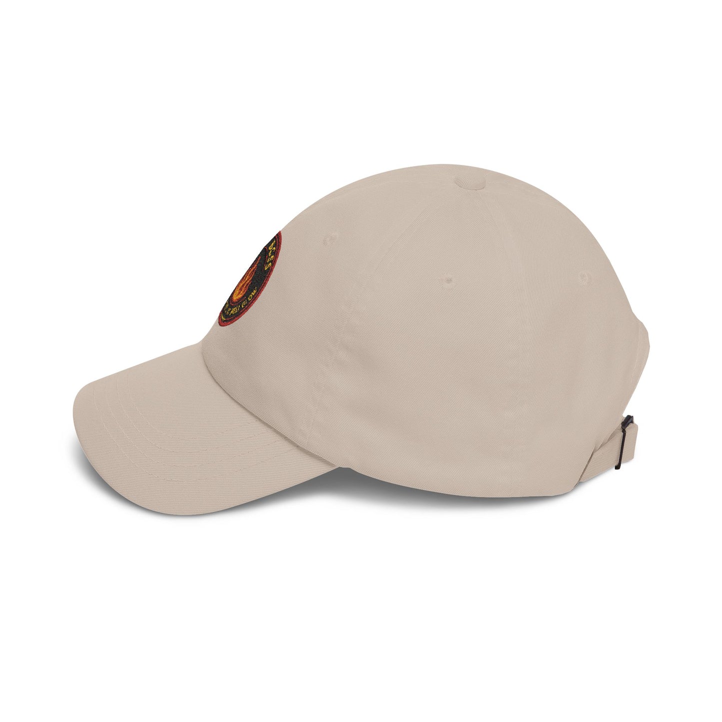 CHAOS BOSS Dad Hat | Embroidered Firefighter-Inspired Cap | Heatherisms™ Collection