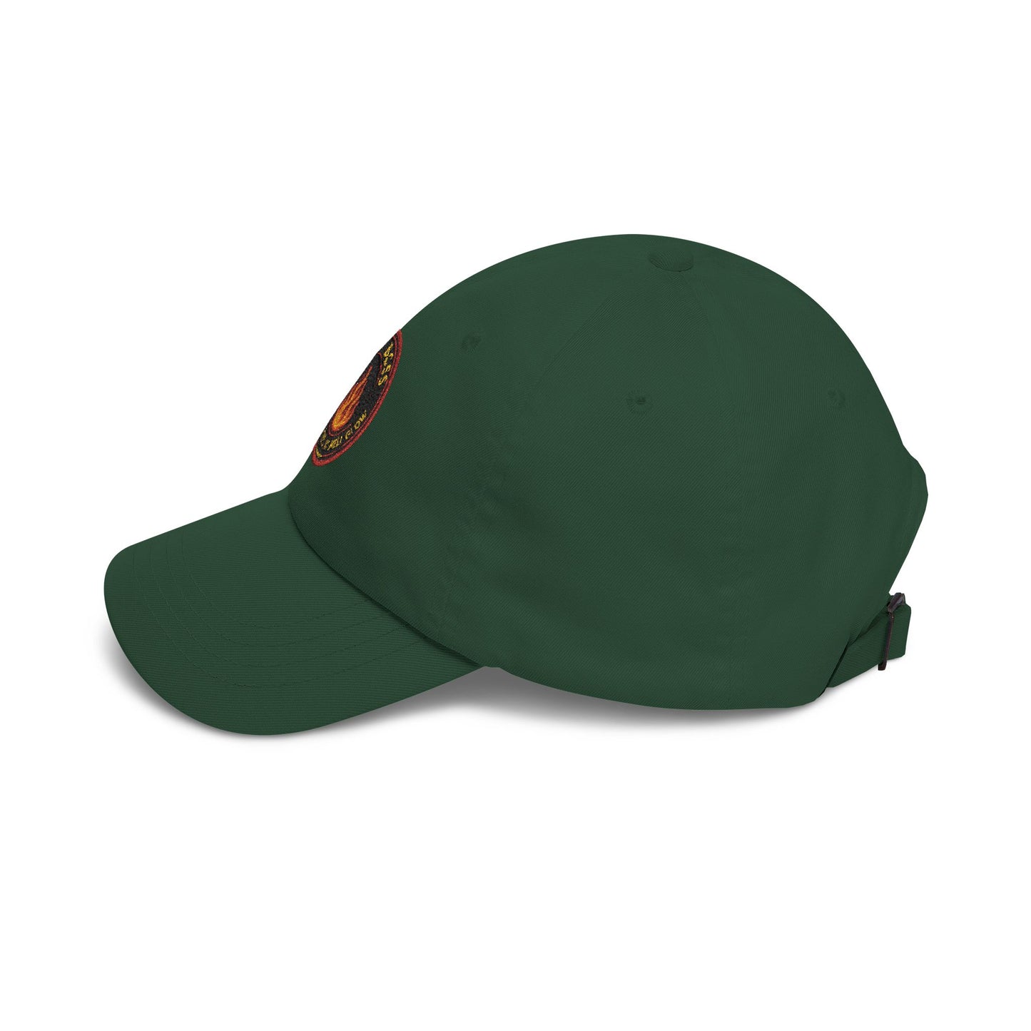 CHAOS BOSS Dad Hat | Embroidered Firefighter-Inspired Cap | Heatherisms™ Collection
