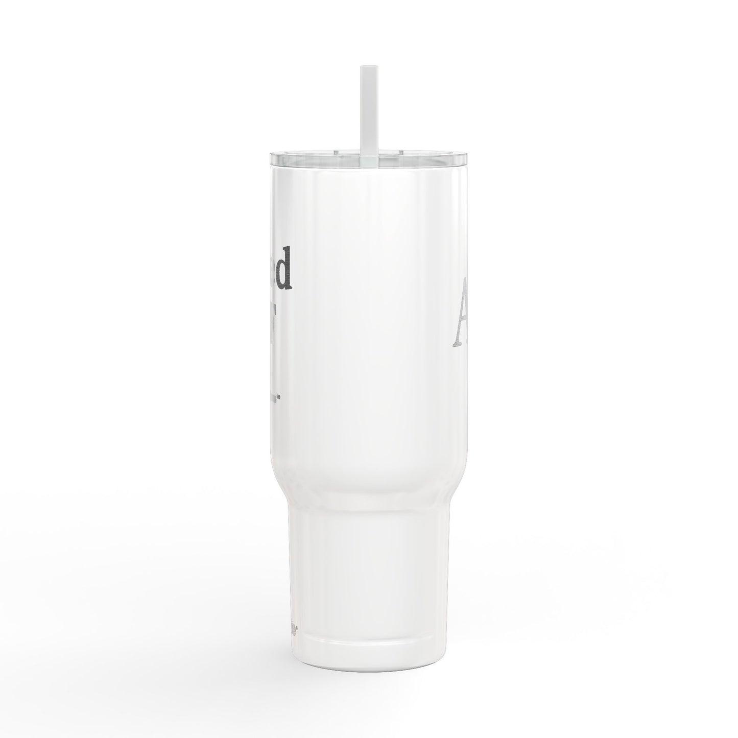 Tired AF – 40oz Insulated Stainless Steel Tumbler with Lid & Straw